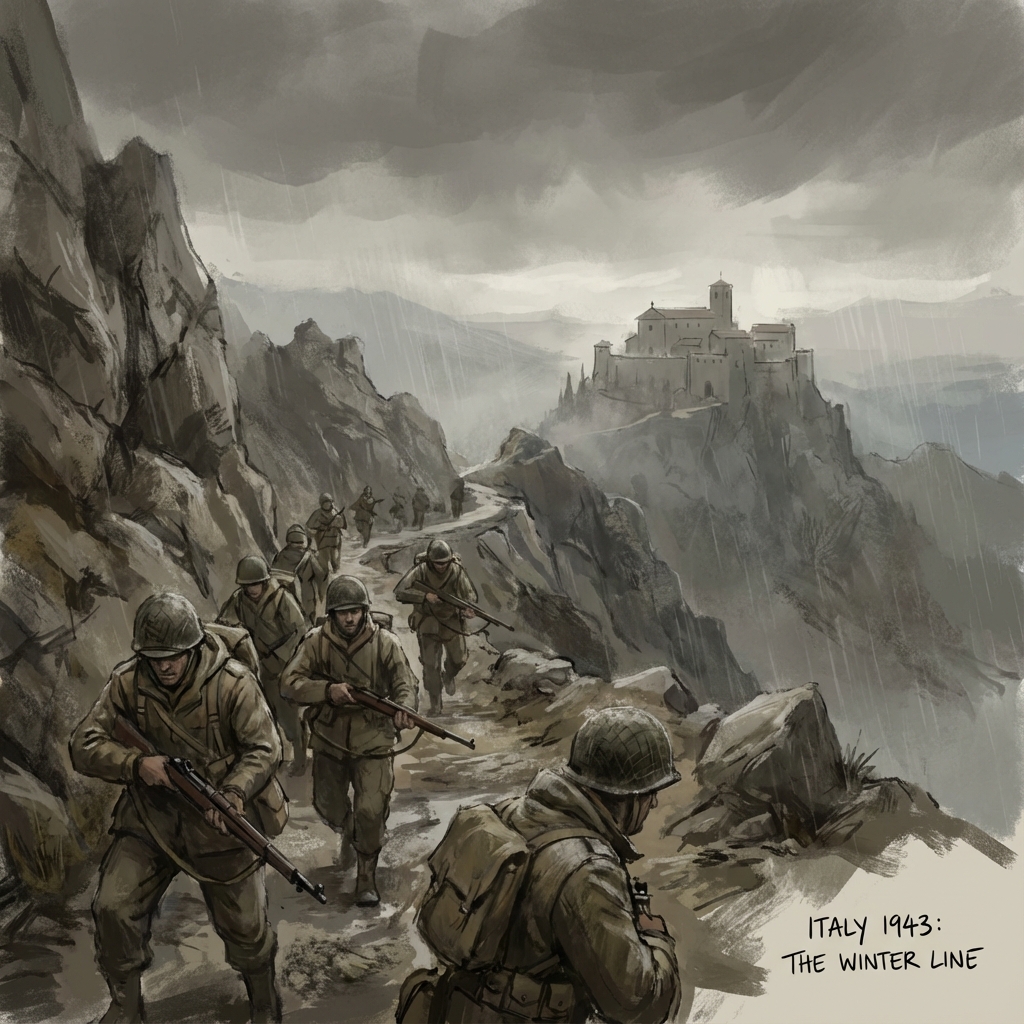 Italy 1943 Concept Art